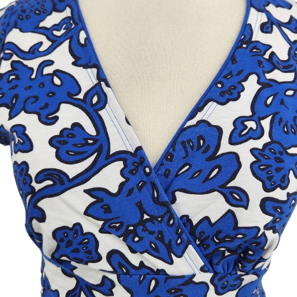 Boden Floral Jersey Knit Dress - Picture 2 of 6